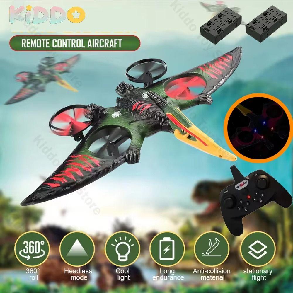 Gravity Sensing RC Dinosaur Aircraft Glider Toy EPP Foam Remote Control Foam Fighter Kids Gifts