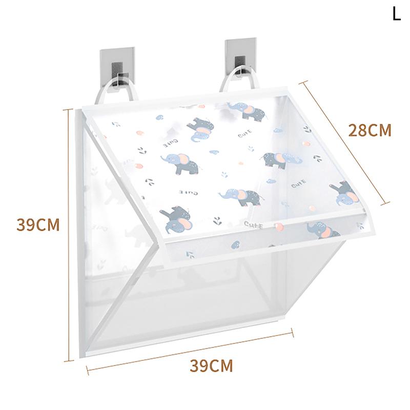 

Bathroom Transparent Waterproof Storage Bag Hanging Shower Clothing Storage Bag Mobile Phone Bag Large Capacity Towel Organizer