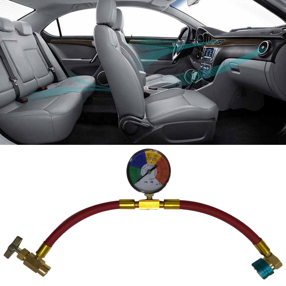 U Charge Hose With Gauge For Optimal Performance In Automotive AC Systems