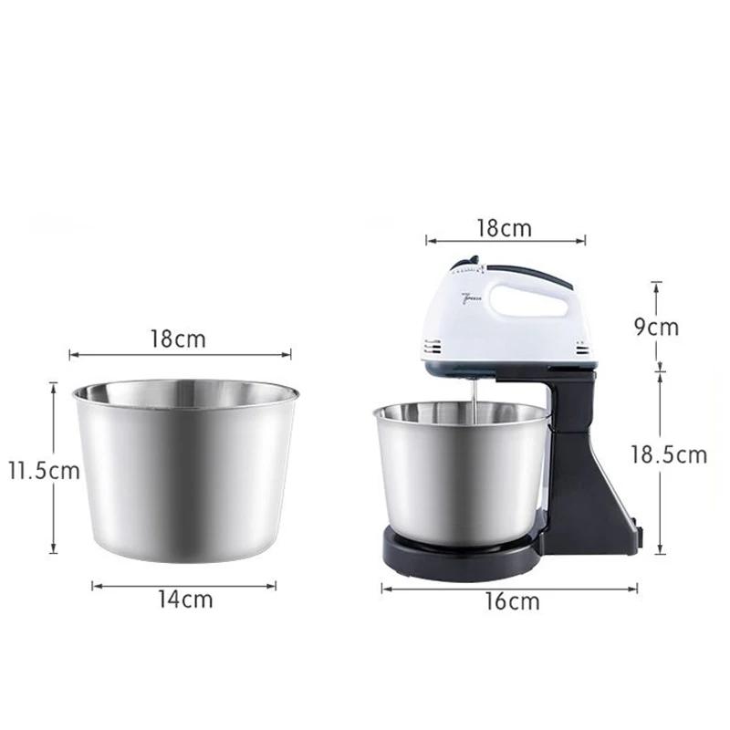 Suport de Bucătărie Mixere Alimentare Blender Electric de Bucătărie pentru Alimente Mixer de Ou Desktop Spumător de Lapte Frământător de Aluat pentru Torturi cu Cremă Robot de Bucătărie