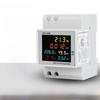 D52-2066 Single-Phase Smart 380V DIN Rail Kilowatt-Hour Meter with LCD Display