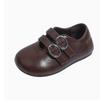 New Spring Children Shoes For Girls British Style Buckle Leather Princess Shoes Soft Sole Outdoor Fashion Kids Sneakers EU 22-37