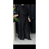 Womens Double-Faced Wool Coat Mid-Length Hand-Stitched Leather Trim Oversized Lapel Chic Korean Style Outerwear
