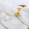 1PCS Creative Letter Napkin Buckle