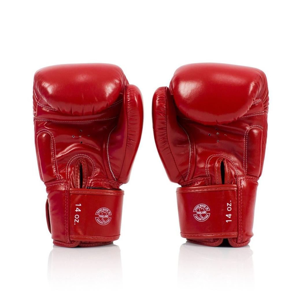 Fairtex Echte Leder Boxhandschuhe BGV19 Rot 12oz