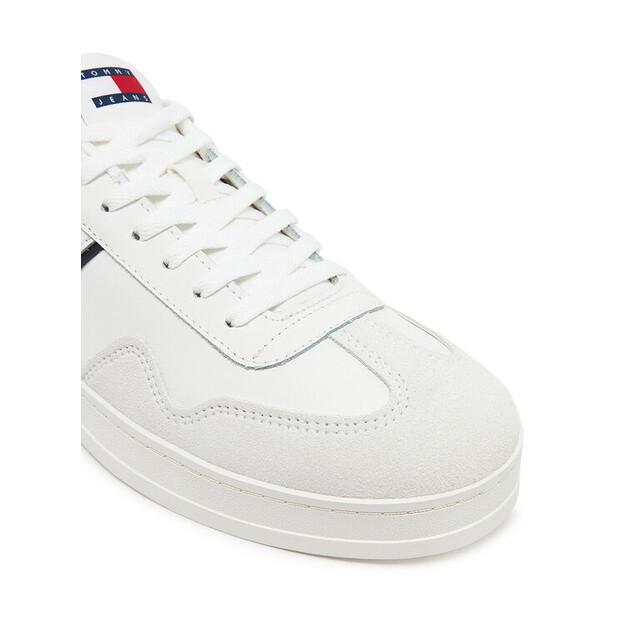 Мужские кроссовки Tommy Jeans The greenwich кожа em0em01571 белые