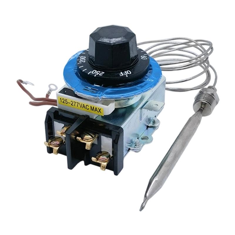 

Multifunctional Aluminum Gas Heater Thermostat Supporting 125-277VAC Voltage Suitable for Precisions Temperature Control 1