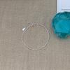 Fresh and Sweet Star-shaped Heart-shaped Blue Silver Bead Bracelet - Simple Pendant Jewelry for A Casual Look.