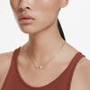 Swarovski Rose Gold Crystal Pearl Necklace 5729504