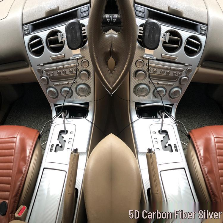 Mazda 6 Innenraumverklebungsaufkleber (2003-2015) - Mittelkonsole Schalthebel Dekorfolie