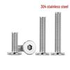 304 Stainless Steel Button Head Hex Socket Cap Screws