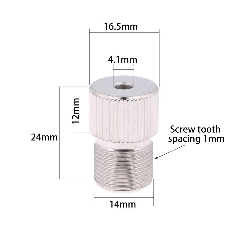Durable Steel Drill Sleeve 4-10MM M14 Woodworking Bushing for Doweling Jig Accurate Repetitive Drilling Tasks