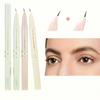 Ultra-Fine Angled Eyebrow Pencil Ultra-Fine Pen Tip, Curved Tip Eyeliner Pen For Lower Lashes Long-Lasting Waterproof Brow Makeup For Beginners
