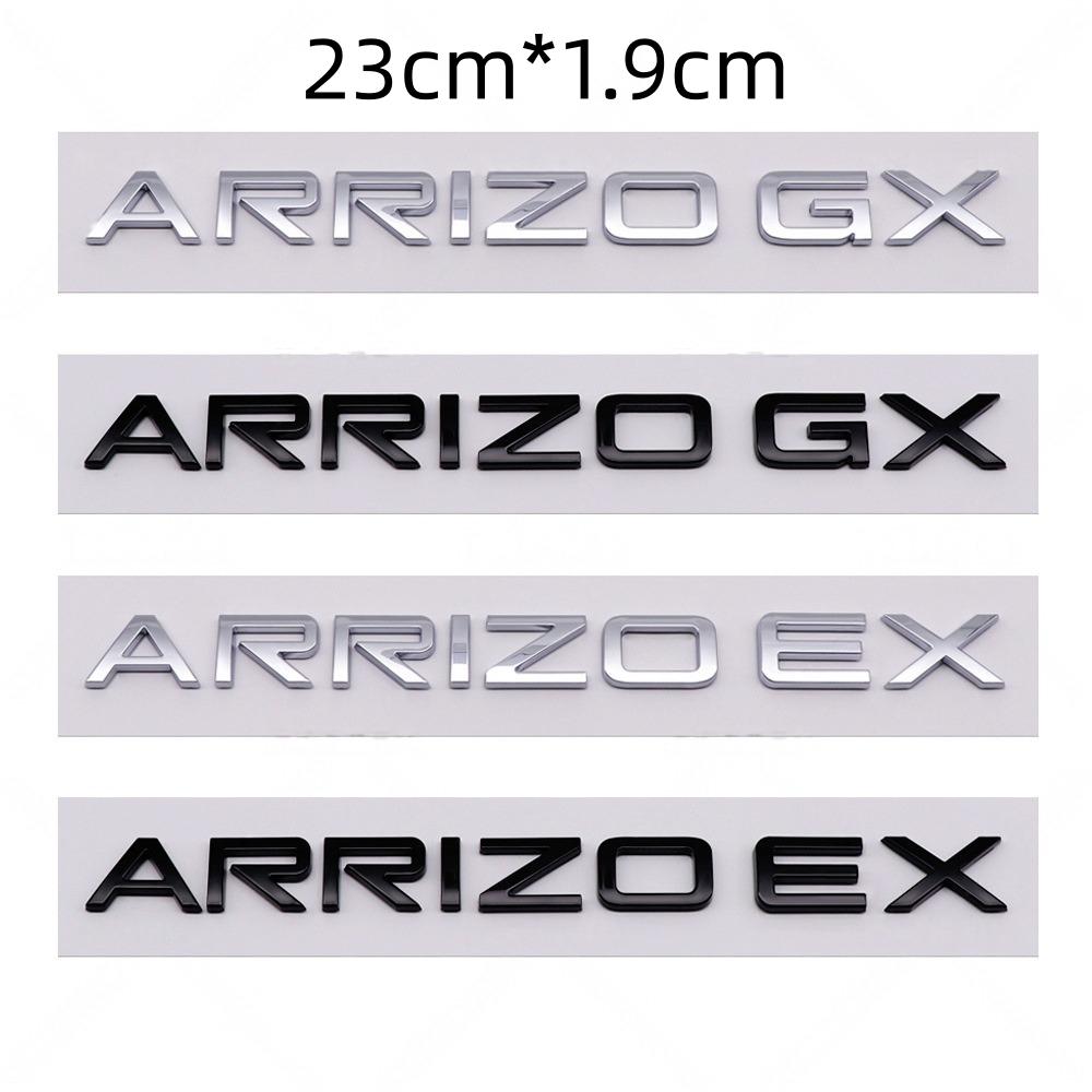 3D ABS ARRIZO / 3 / 5 / 7 / 8 GX / EX Logo Znak Nálepka Zadní Kufr Auta Znak Nálepka Vysoce Kvalitní Automobilové Vnější Doplňky