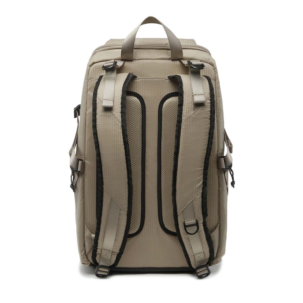 Li Ning Sports Lifestyle Serie Cross Fashion Lässiger Reißverschluss Rucksack Unisex Rucksack Samt-Maus-Braun ABSU343-2