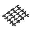 20Pcs Straight Tee Connector Garden Irrigation Adjustable Atomizing Nozzle for 811 Pipes
