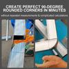 Instrument de Marcare cu Arc Precizie Unghi Flexibil Aliaj Aluminiu Echer pentru Măsurat Unghiuri Mitru Instrument Multifuncțional pentru Marcare Linii Echer