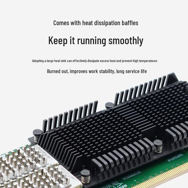 EB-LINK Intel PCIe Fiber Optic Network Adapter (CN Version)