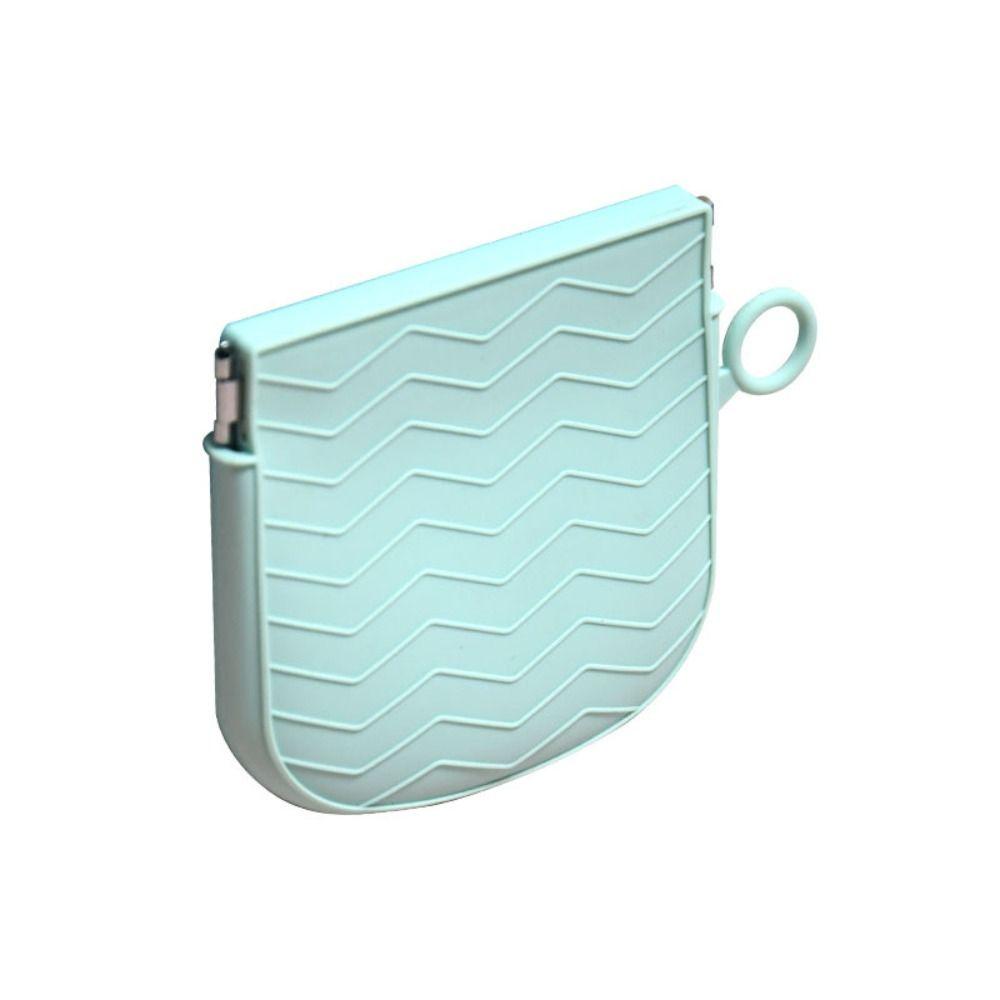 

Самозакрывающаяся сумка-конверт на листовой пружине, силиконовый органайзер для кабелей, держатель для кредитных карт, кошелек для монет, подарок зелёный