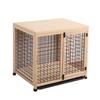 Large and Medium-sized Dogs In Dog Cages Indoor with Toilet Separation Bold Household Dog Cage