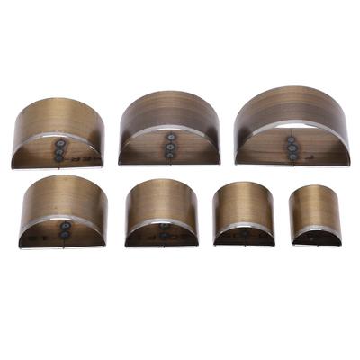 7 Stück Leder Stanzformen 20 bis 50 mm Handwerk Leder Stanzformen Halbkreisform Hochgeschwindigkeit