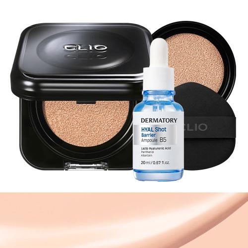 Clio Kill Cover Founwear Cushion Promotion (+Dermatology Hyal Shot Ampoule 20ml + Refill 1P)