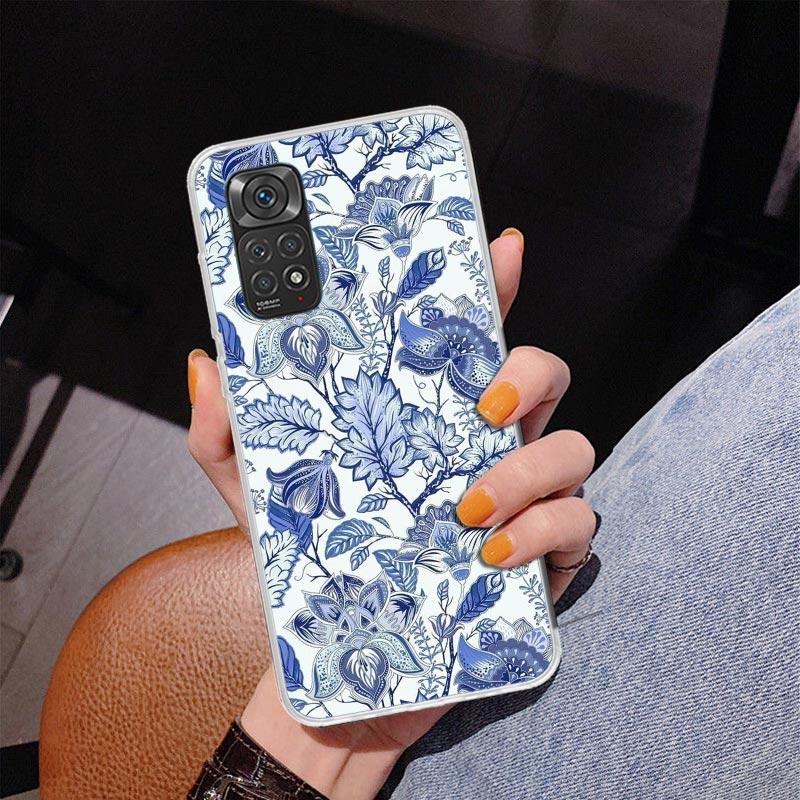 

Blue And White Porcelain Phone Case For Xiaomi Redmi Note 15 14 13 12S 12 11 Pro Plus 14S 11S 11E 10 10S 11T 5G Personalized Cov Redmi Note 14 4G