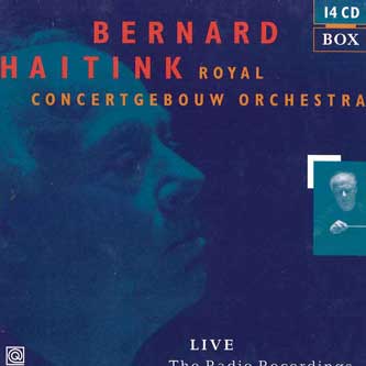

CD HAITINK, ROYAL CONCERTGEBOUW - Live NONE Q DISC 1999 Netherland Classical Used