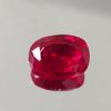 24.45 Ct Heated CERTIFIED Red Ruby Stunning Cushion Cut Loose Gemstone