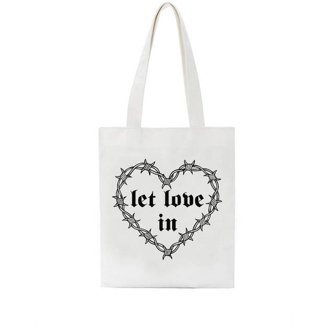 Готическая сердце повседневная школьная сумка в стиле хип-хоп темная женская сумка — фото 8