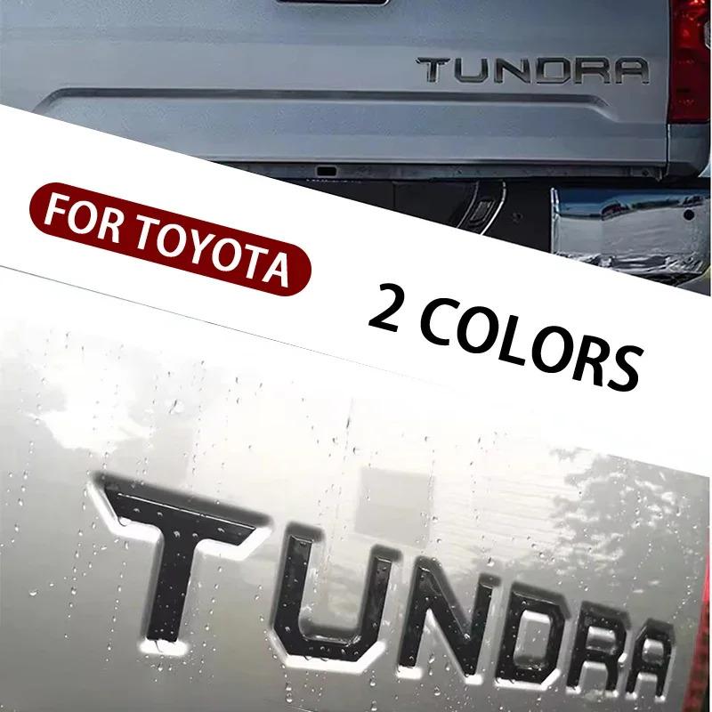 NEW 3D ABS Car Trunk Badge Letters labeling for Toyota Corolla Yaris Camry CHR Avensis Rav4 Auris Auto Accessories