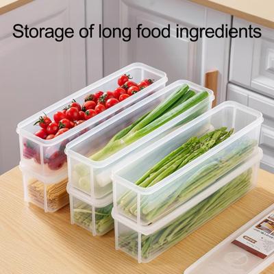 1/2/3/4 Stück Lebensmittelaufbewahrungsbox 1,3L Stapelbarer Pasta-Organizer Große Kapazität Luftdichter Kühlschrankbehälter mit Sicherheitsdeckel
