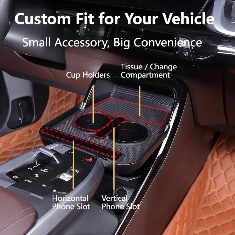 For X1 IX1 U11 2023-2026 Central Control Cup Holder Storage Box Phone Tray Organizer Modification Accessories