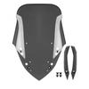 Klivex Motorcycle Front Windshield Windshield Acrylic Shockproof Compatible with NMAX125