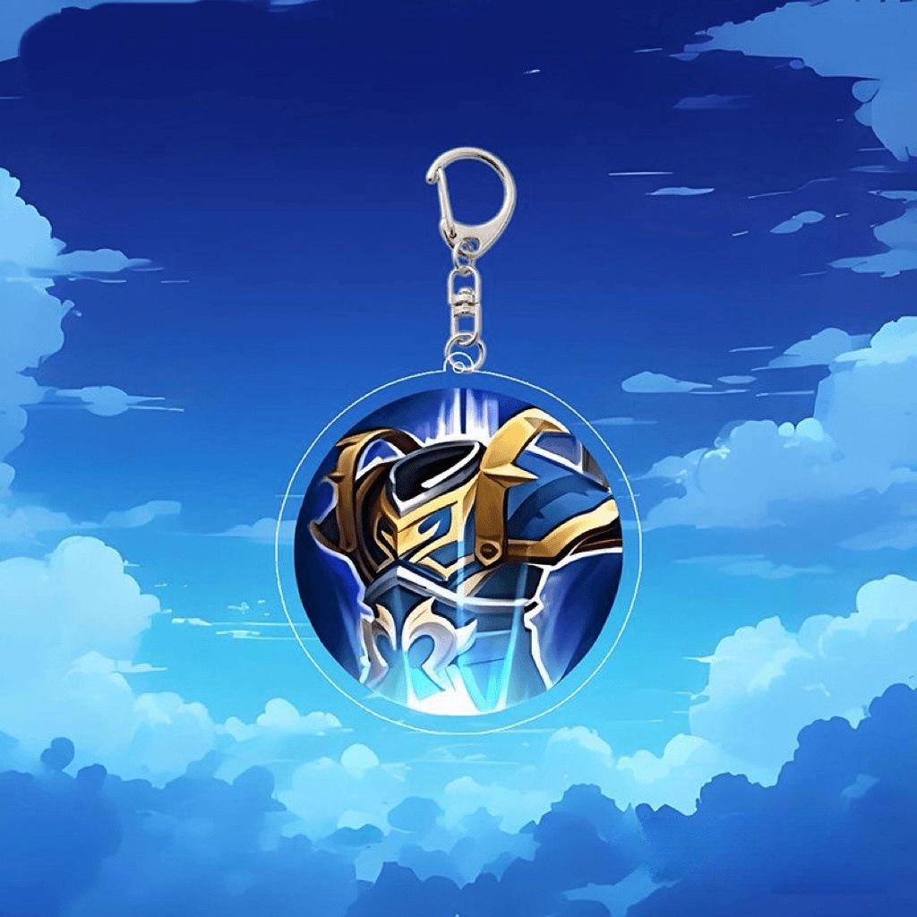 MC Totem Resurrection Pendant: Life-Saving Armor Accessory & Creative Gift Keychain