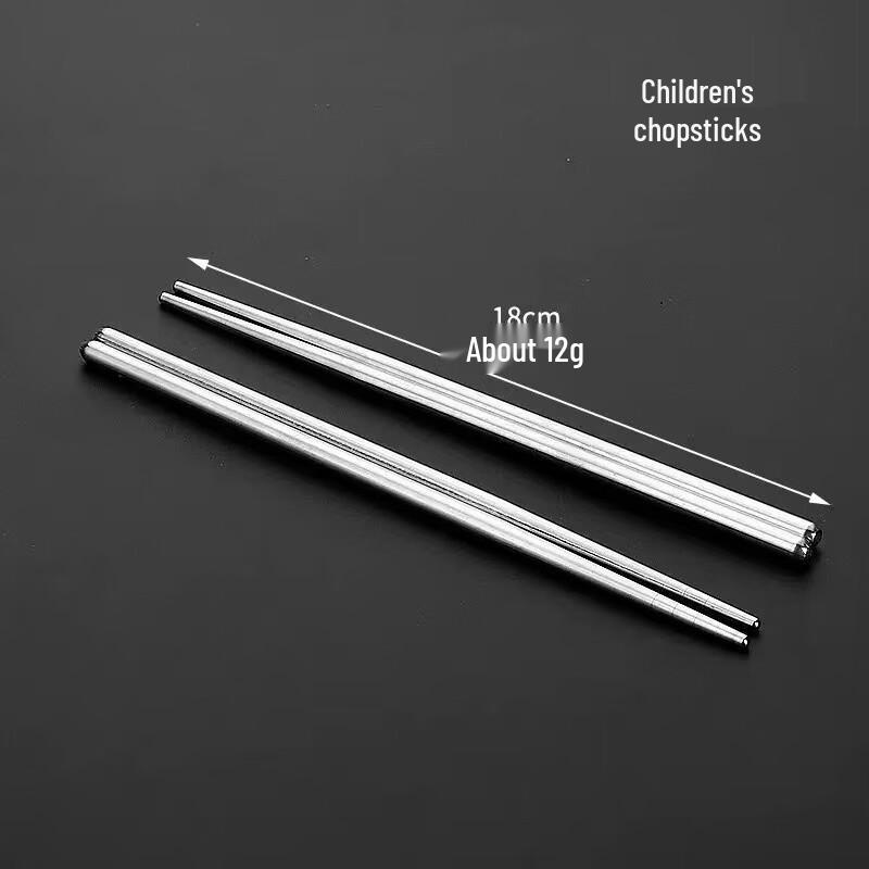 Cartoon 304 Stainless Steel Children s Chopsticks
