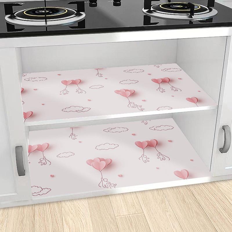 Водонепроницаемый и влагостойкий самоклеящийся вкладыш для ящиков и шкафов - Защита от плесени маслостойкий для кухни гардероба обувницы и столешниц 3m x 60cm 1340₽