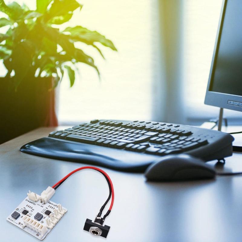 Replacement Power Boards Backup Power Supply for Dream Cast Plugs and Play Replacement, Low Heat Emission Rev2.0 12V