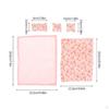 1/12 Scale Mini Bedding Doll Accessories Model Realistic DIY Craft House Set for