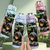 1PC Big Tractor Mud Off Road Vehicle Art 750ml Color Plastic Sports Water Bottle Leakproof Flip Straw Lid Suitable for Sports Office Home Use
