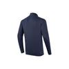 Anta Solid Color Zip-Up Stand Collar Long Sleeve Fleece-Lined Jacket Men Jacket Blue 952237736-2