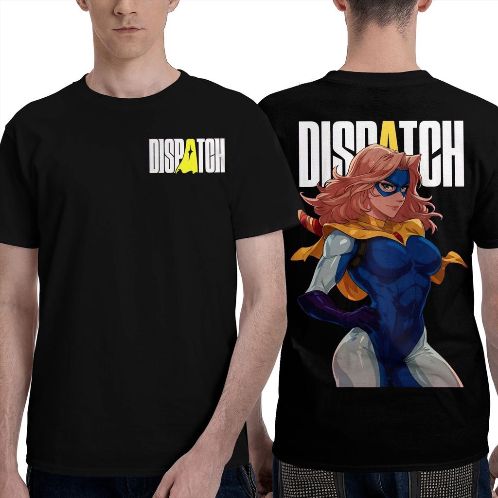 Vintage Dispatch Video Game T-Shirts Men Women's Pure Cotton Tees Shirt Unique Clothing