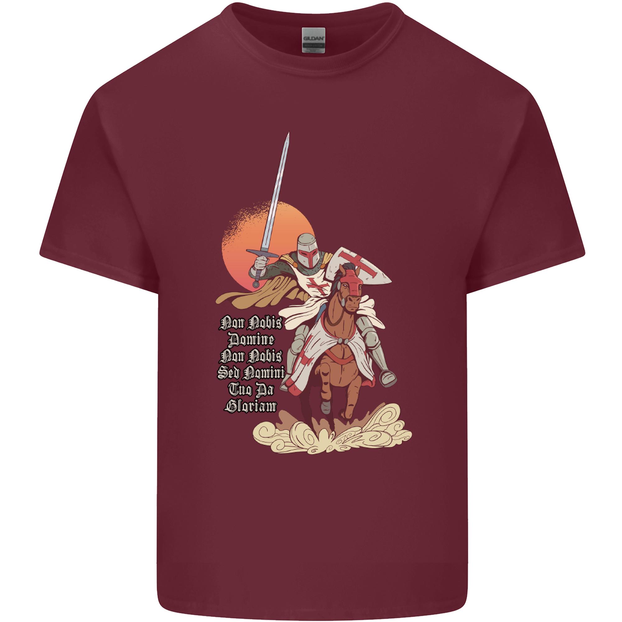 Knights Templar On A Horse Unisexs Light Cotton Tshirt S