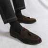 Fashion High Quality Leather Loafers Shoes Men Fashion Tassel Classic Original Man Casual Shoes Comfortable Office Business Party Shoes