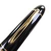 Very Good MONTBLANC fountain pen Meisterstück 149 white star Black gold 14K mens Used