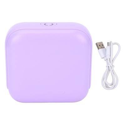 Thermal Label Printer Portable Bluetooth Thermal Inkless Photo Printer for Home School Office Violet