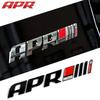 Chrome Black 3D ABS Letters Logo APR Stage III 3  Rear Trunk Boot Badge Emblem Sticker for V-//W G-OLF A-ud/i R8 RS A3 A4 Q5