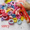 Dětské vlasy lano dětské dívky scrunchie culík držák páska vícebarevná gumička do vlasů