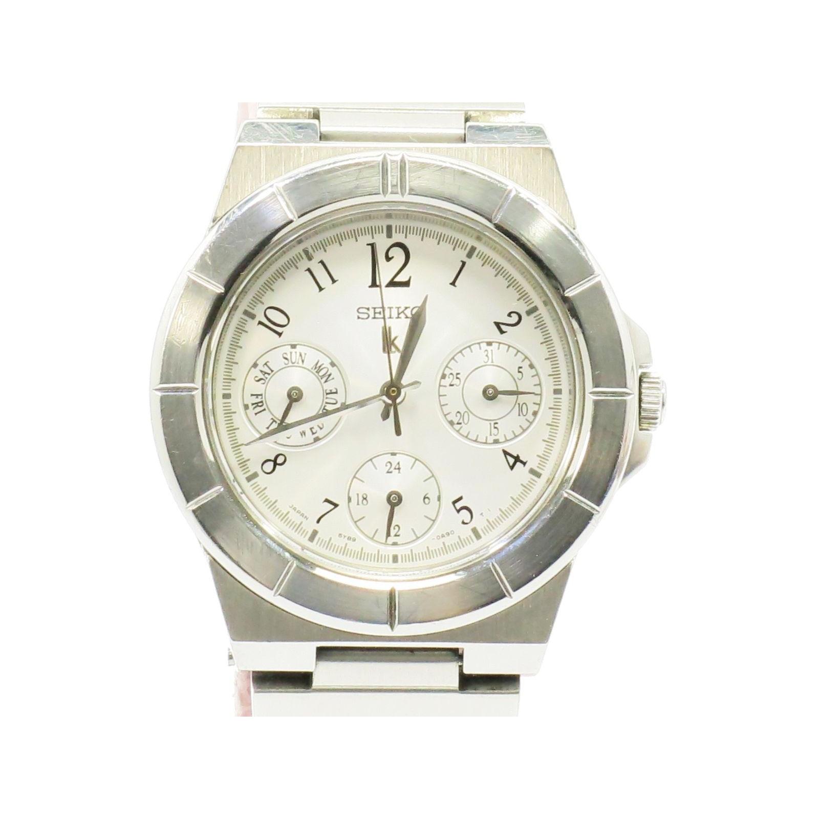 Used Seiko Rukia Watch 5Y89-0820 Boys Quartz SEIKO 18706912