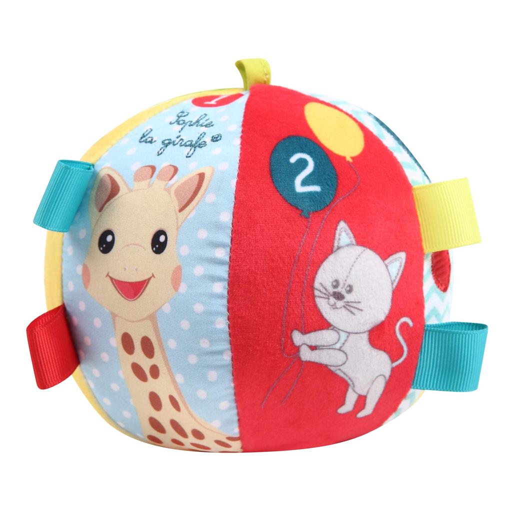 Sophie the Giraffe First Ball [Official Japanese Product] Vulli Softball Baby Ball Develops the Five Senses for Babies and Infants Ages 0-3 Months, 1